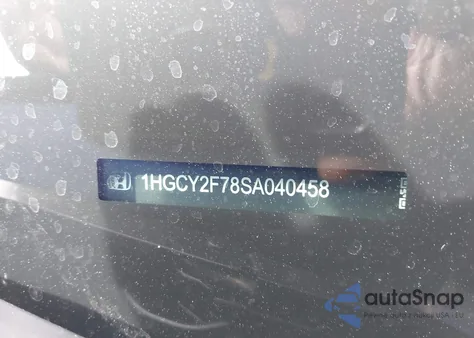 2025 Honda Accord Hybrid Sport-L z USA, uszkodzony, nr VIN 1HGCY2F78SA040458